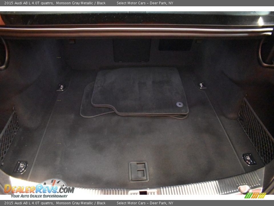 2015 Audi A8 L 4.0T quattro Monsoon Gray Metallic / Black Photo #34