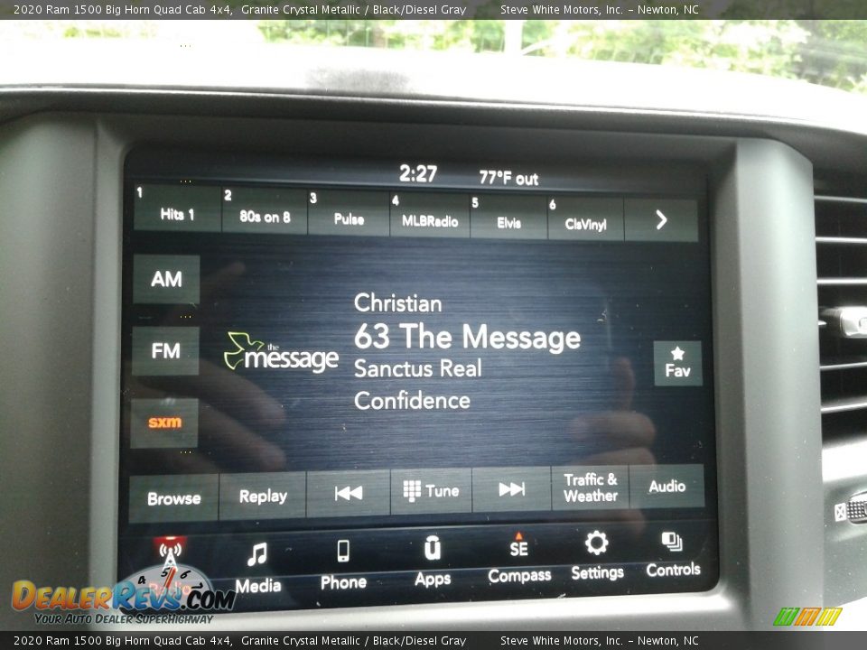 2020 Ram 1500 Big Horn Quad Cab 4x4 Granite Crystal Metallic / Black/Diesel Gray Photo #23