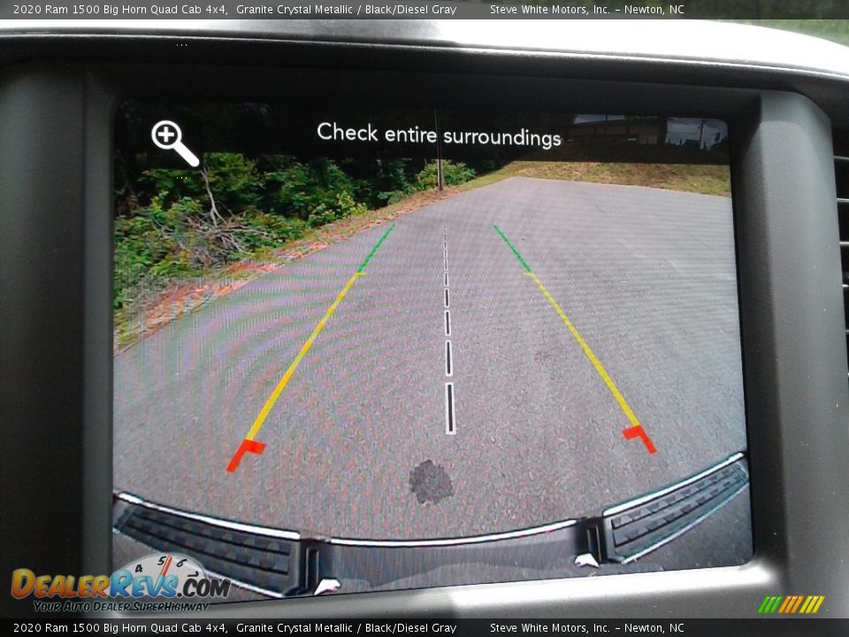 2020 Ram 1500 Big Horn Quad Cab 4x4 Granite Crystal Metallic / Black/Diesel Gray Photo #24
