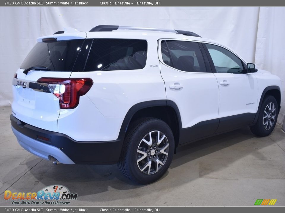 2020 GMC Acadia SLE Summit White / Jet Black Photo #2