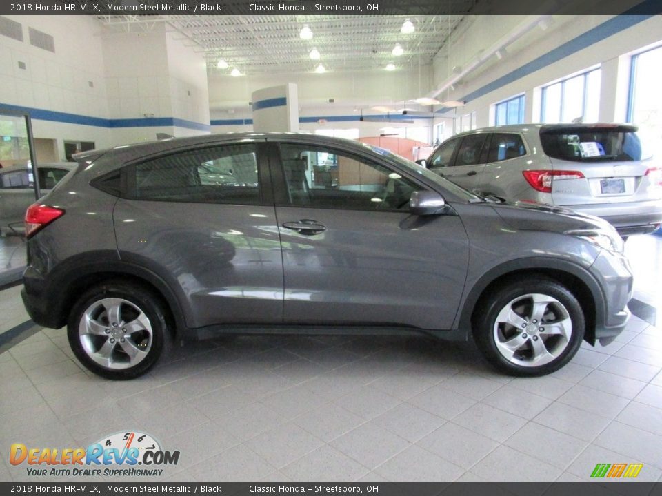 2018 Honda HR-V LX Modern Steel Metallic / Black Photo #4