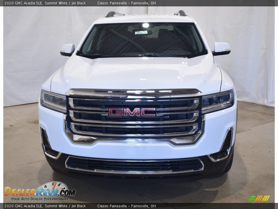2020 GMC Acadia SLE Summit White / Jet Black Photo #4