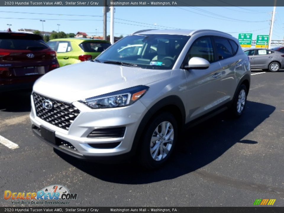 2020 Hyundai Tucson Value AWD Stellar Silver / Gray Photo #32