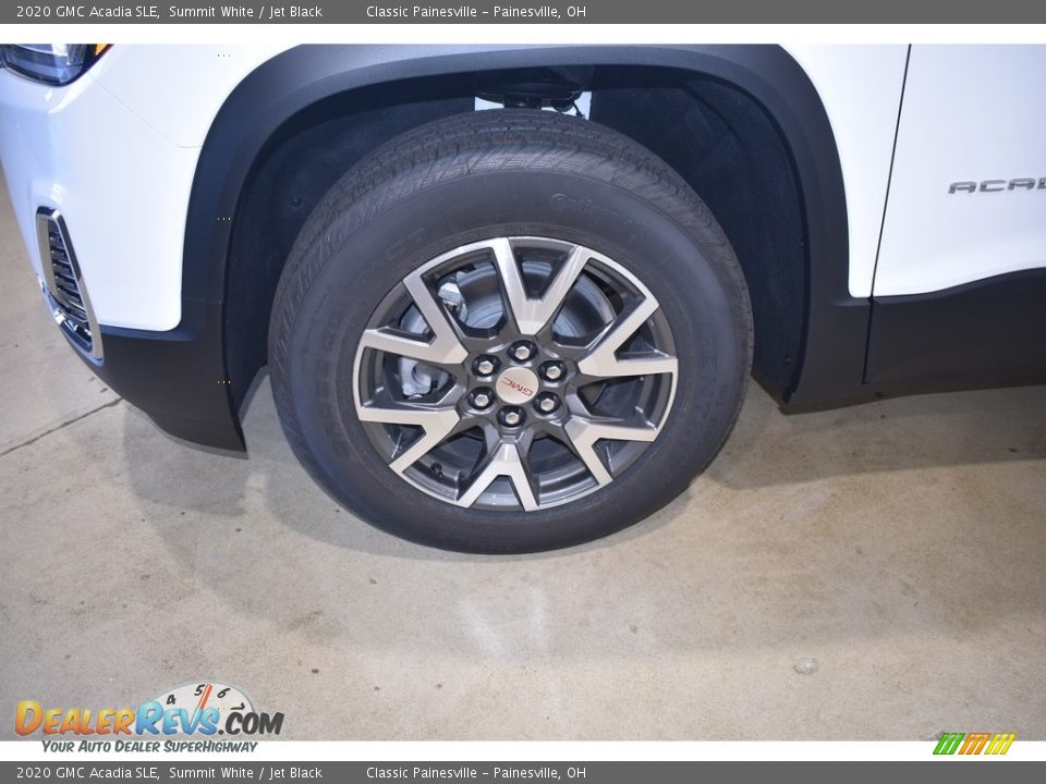 2020 GMC Acadia SLE Summit White / Jet Black Photo #5
