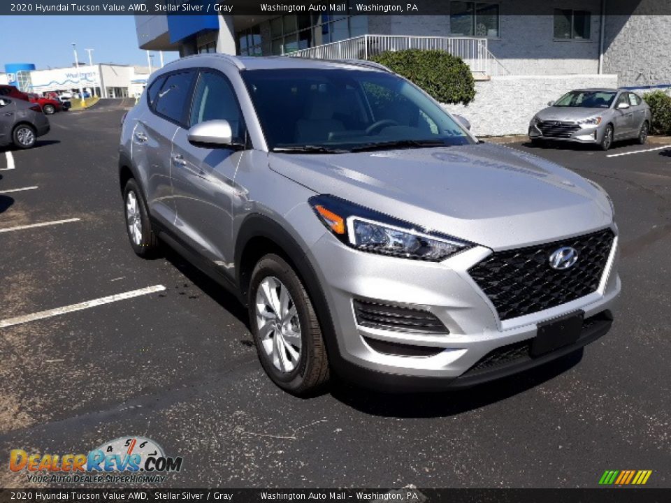2020 Hyundai Tucson Value AWD Stellar Silver / Gray Photo #34