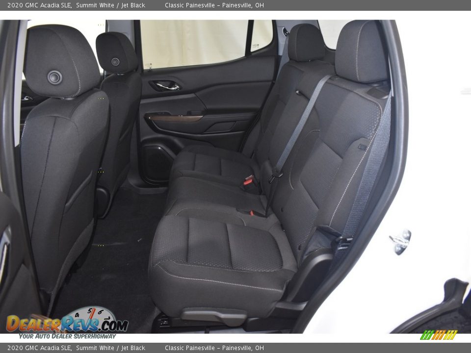 2020 GMC Acadia SLE Summit White / Jet Black Photo #7
