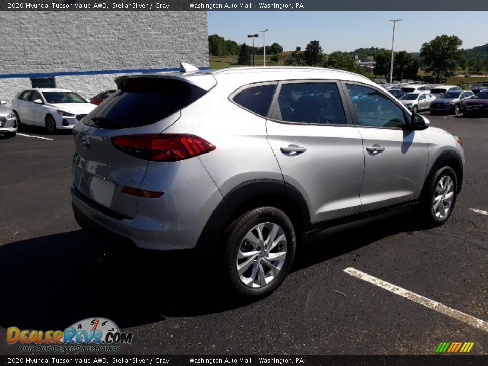2020 Hyundai Tucson Value AWD Stellar Silver / Gray Photo #35