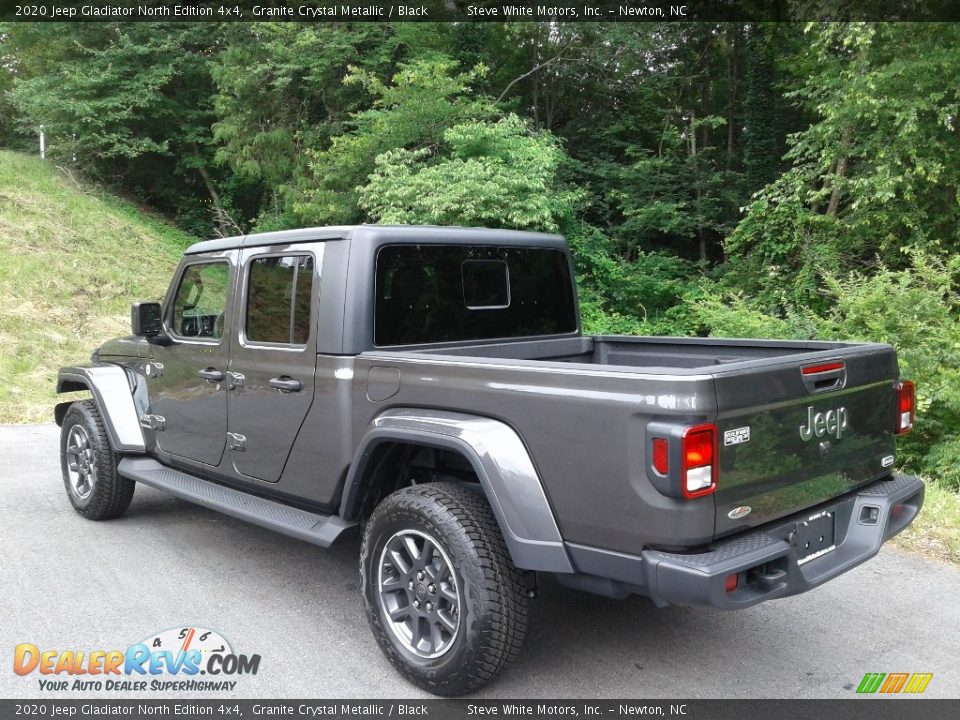 2020 Jeep Gladiator North Edition 4x4 Granite Crystal Metallic / Black Photo #9