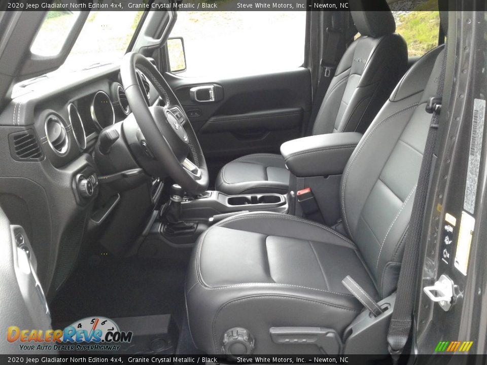 Front Seat of 2020 Jeep Gladiator North Edition 4x4 Photo #11
