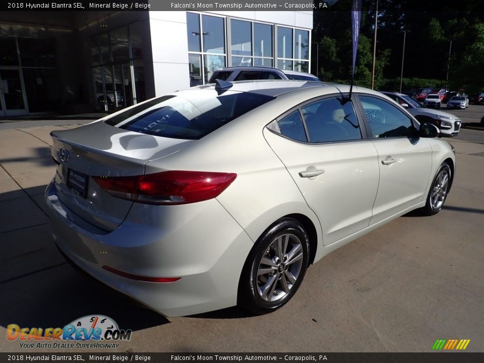 2018 Hyundai Elantra SEL Mineral Beige / Beige Photo #2