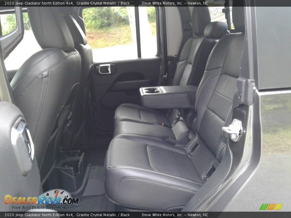 Rear Seat of 2020 Jeep Gladiator North Edition 4x4 Photo #14