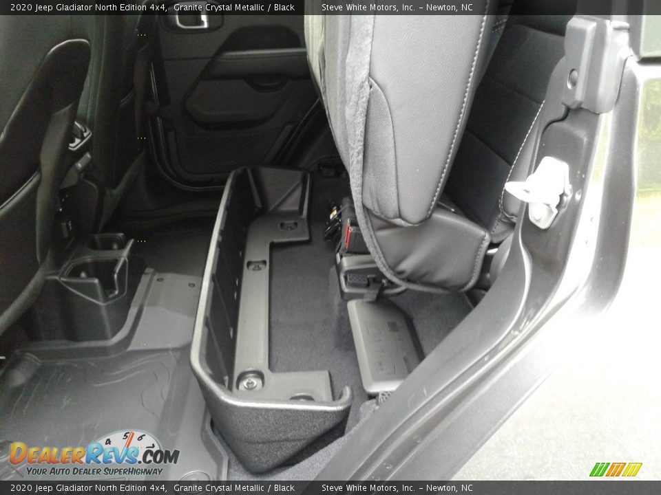 Rear Seat of 2020 Jeep Gladiator North Edition 4x4 Photo #15