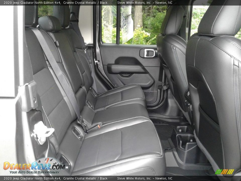 Rear Seat of 2020 Jeep Gladiator North Edition 4x4 Photo #16