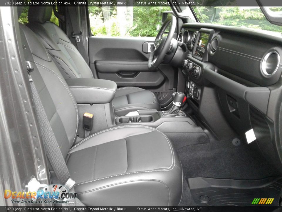 Front Seat of 2020 Jeep Gladiator North Edition 4x4 Photo #17