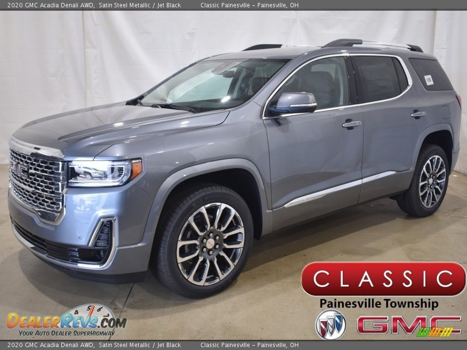 2020 GMC Acadia Denali AWD Satin Steel Metallic / Jet Black Photo #1