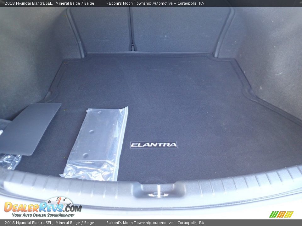 2018 Hyundai Elantra SEL Mineral Beige / Beige Photo #20