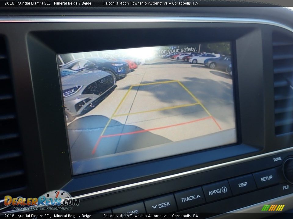 2018 Hyundai Elantra SEL Mineral Beige / Beige Photo #25