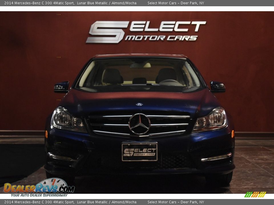 2014 Mercedes-Benz C 300 4Matic Sport Lunar Blue Metallic / Almond/Mocha Photo #1