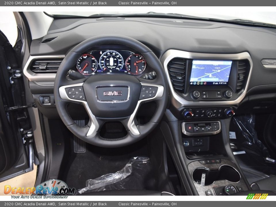 2020 GMC Acadia Denali AWD Satin Steel Metallic / Jet Black Photo #9