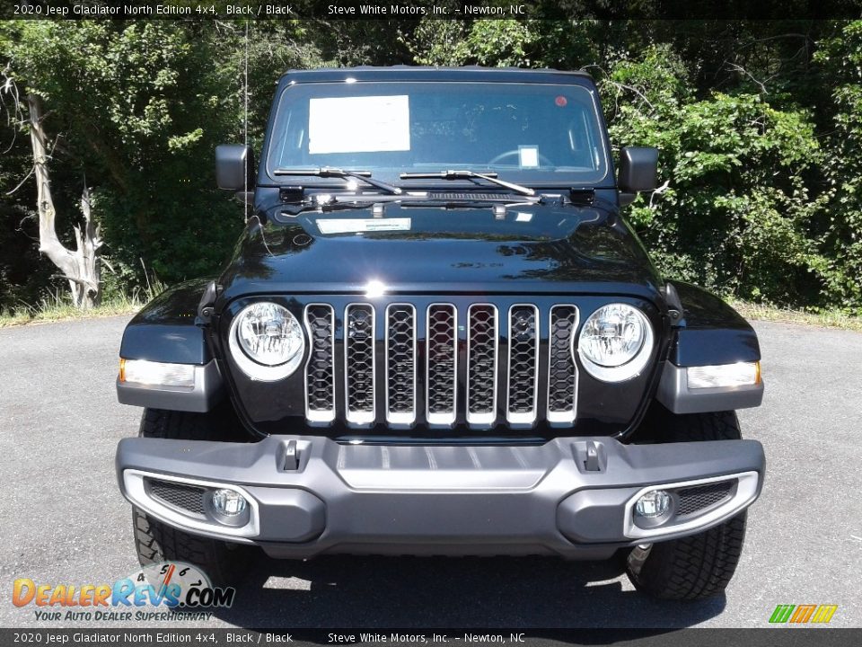 2020 Jeep Gladiator North Edition 4x4 Black / Black Photo #3