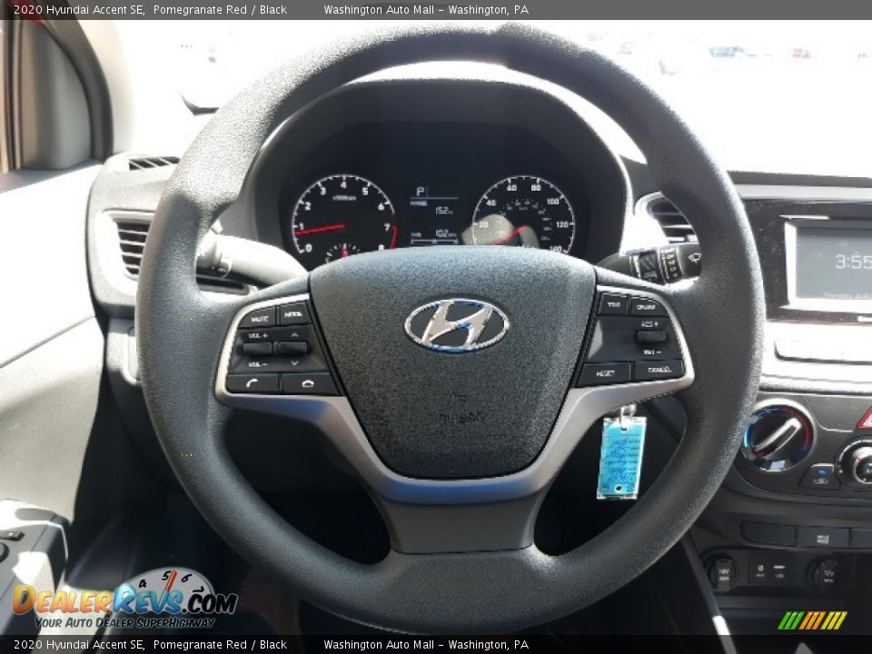 2020 Hyundai Accent SE Steering Wheel Photo #4