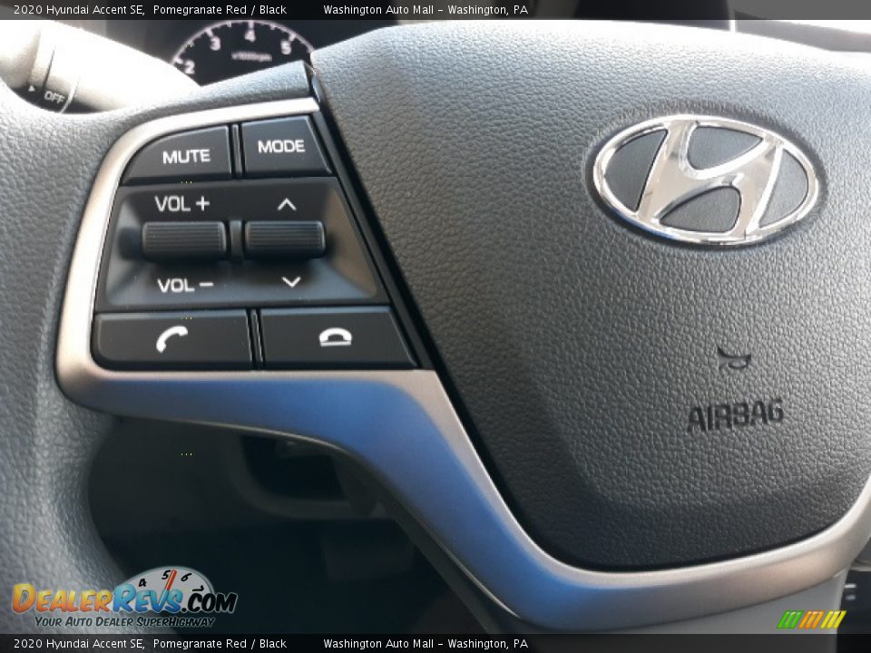 2020 Hyundai Accent SE Steering Wheel Photo #5