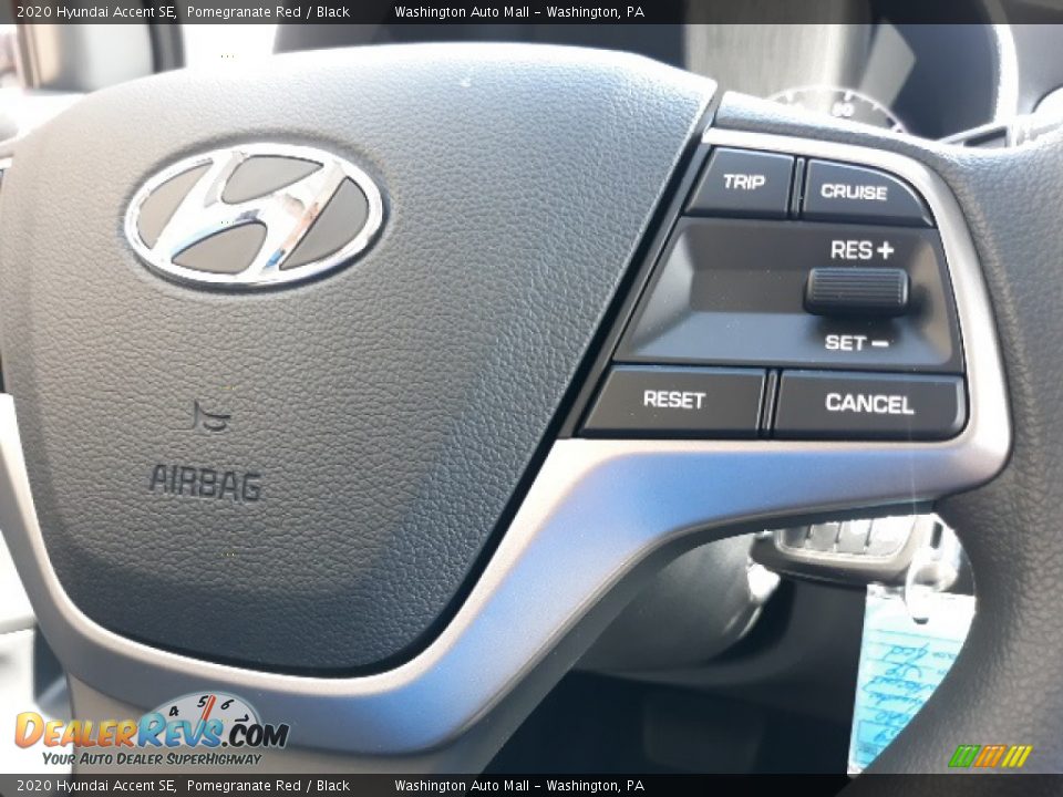 2020 Hyundai Accent SE Steering Wheel Photo #6