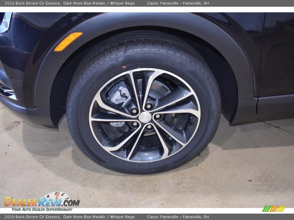 2020 Buick Encore GX Essence Dark Moon Blue Metallic / Whisper Beige Photo #5