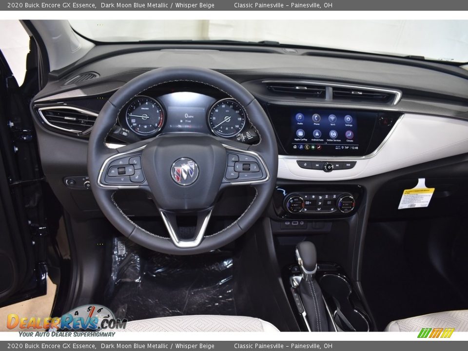 2020 Buick Encore GX Essence Dark Moon Blue Metallic / Whisper Beige Photo #8