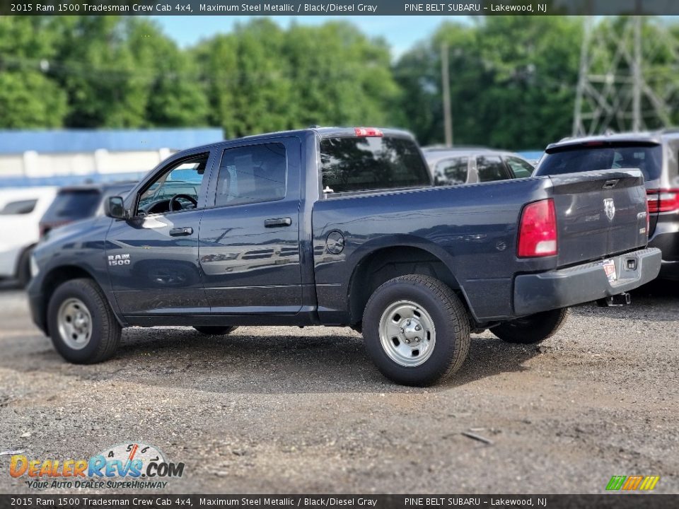 Maximum Steel Metallic 2015 Ram 1500 Tradesman Crew Cab 4x4 Photo #4