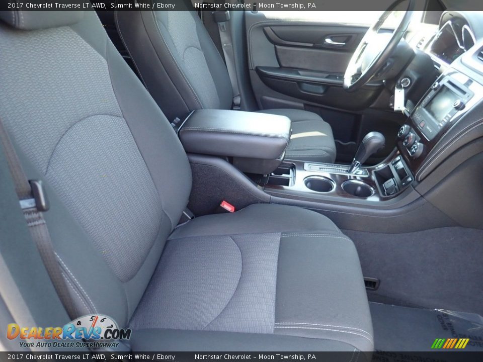 2017 Chevrolet Traverse LT AWD Summit White / Ebony Photo #15