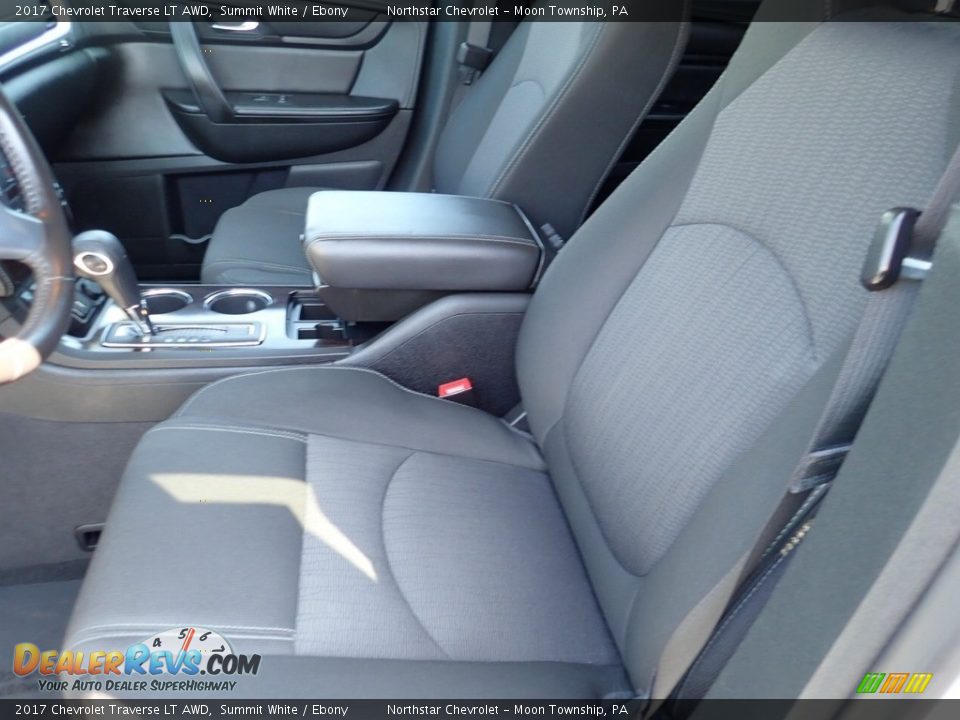 2017 Chevrolet Traverse LT AWD Summit White / Ebony Photo #21