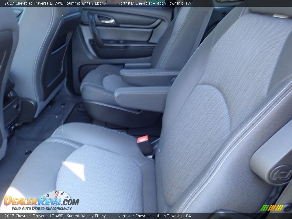 2017 Chevrolet Traverse LT AWD Summit White / Ebony Photo #22