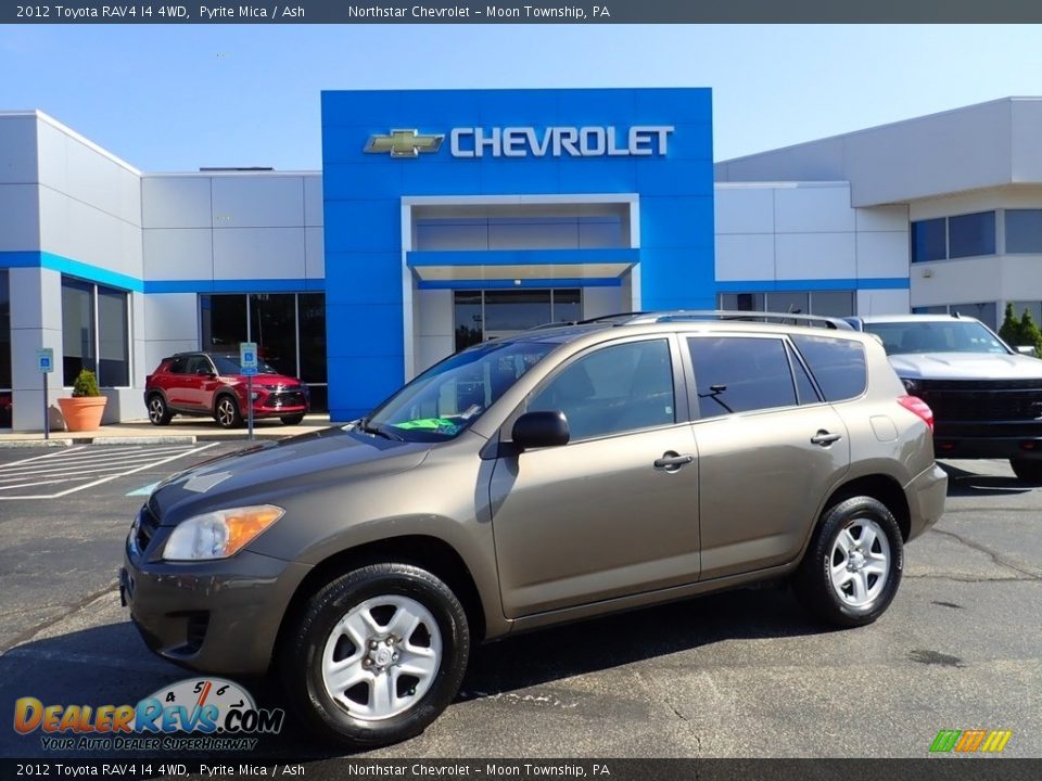 2012 Toyota RAV4 I4 4WD Pyrite Mica / Ash Photo #1