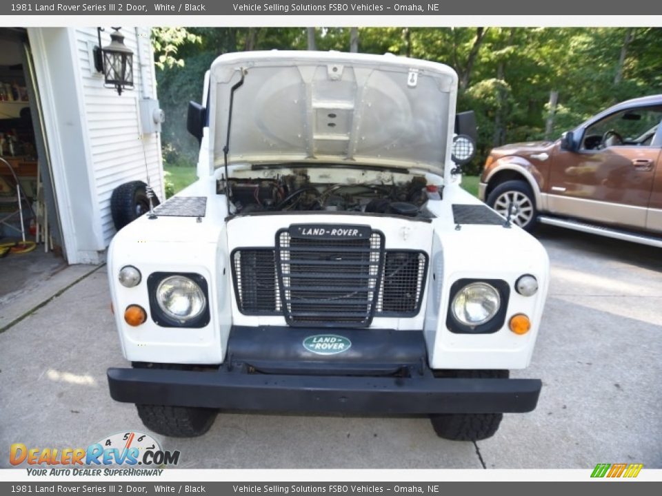 White 1981 Land Rover Series III 2 Door Photo #7