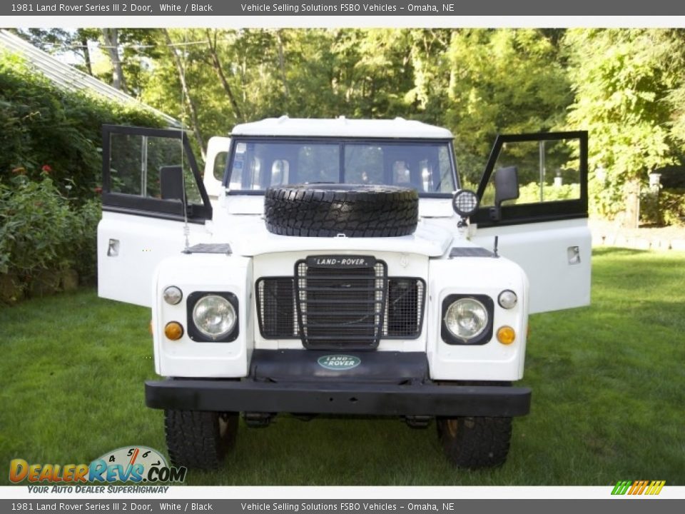 White 1981 Land Rover Series III 2 Door Photo #8