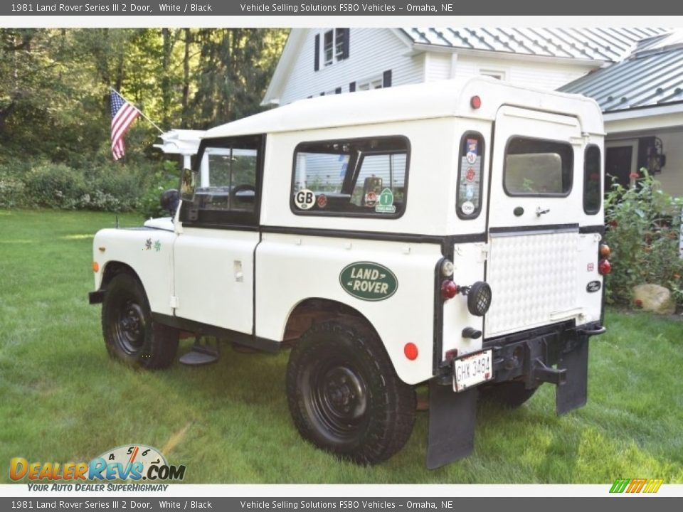 White 1981 Land Rover Series III 2 Door Photo #10