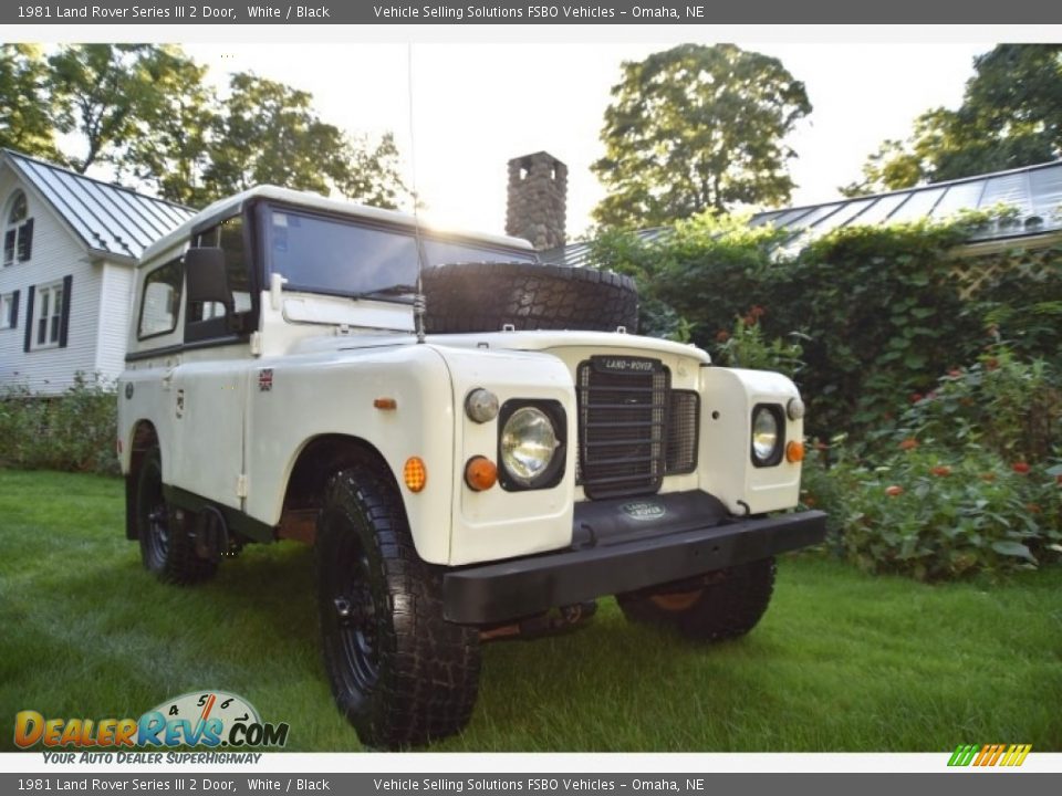 White 1981 Land Rover Series III 2 Door Photo #11