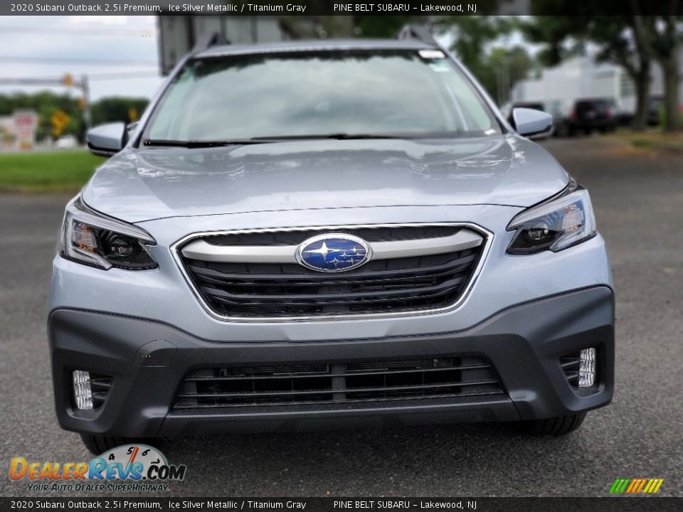 2020 Subaru Outback 2.5i Premium Ice Silver Metallic / Titanium Gray Photo #3