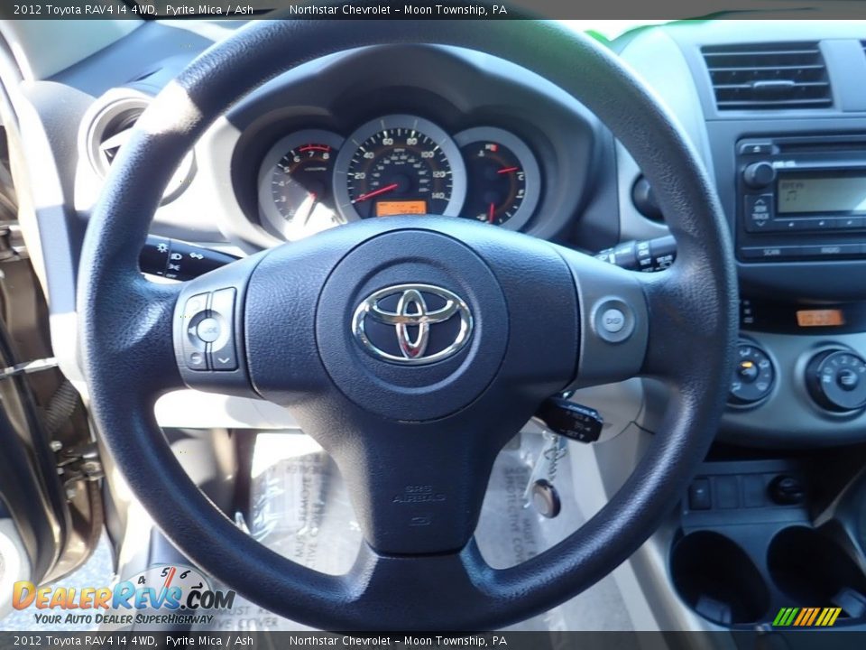 2012 Toyota RAV4 I4 4WD Pyrite Mica / Ash Photo #26