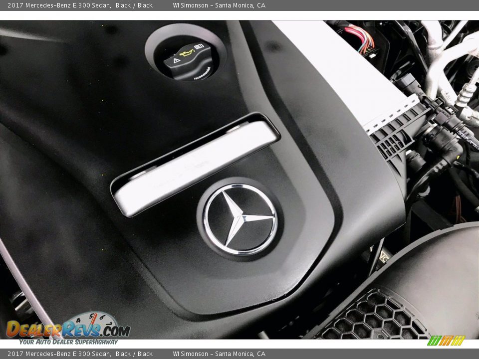 2017 Mercedes-Benz E 300 Sedan Black / Black Photo #31