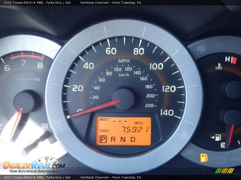 2012 Toyota RAV4 I4 4WD Pyrite Mica / Ash Photo #30