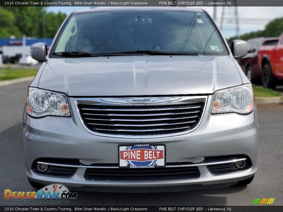 2016 Chrysler Town & Country Touring Billet Silver Metallic / Black/Light Graystone Photo #2