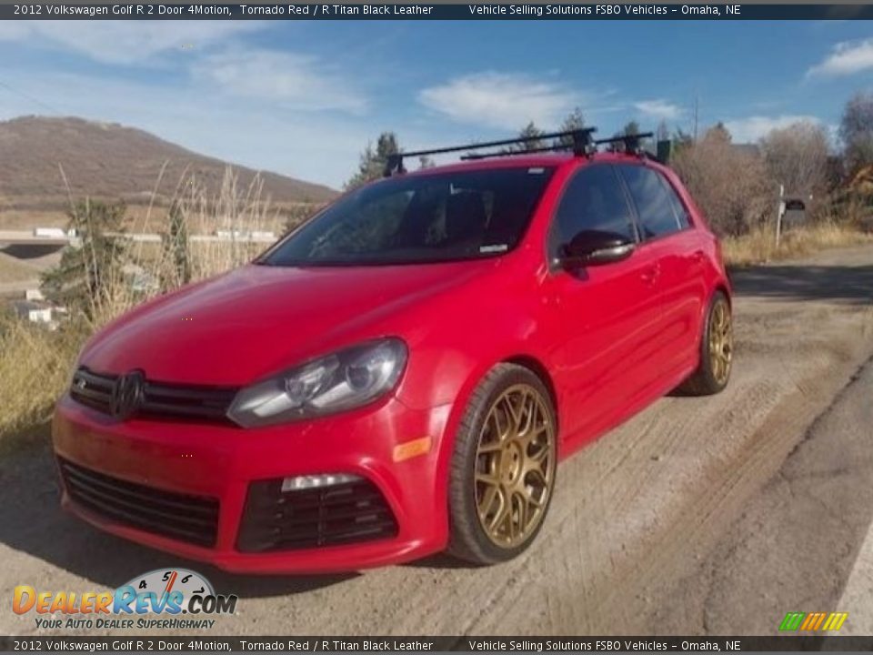 Tornado Red 2012 Volkswagen Golf R 2 Door 4Motion Photo #1