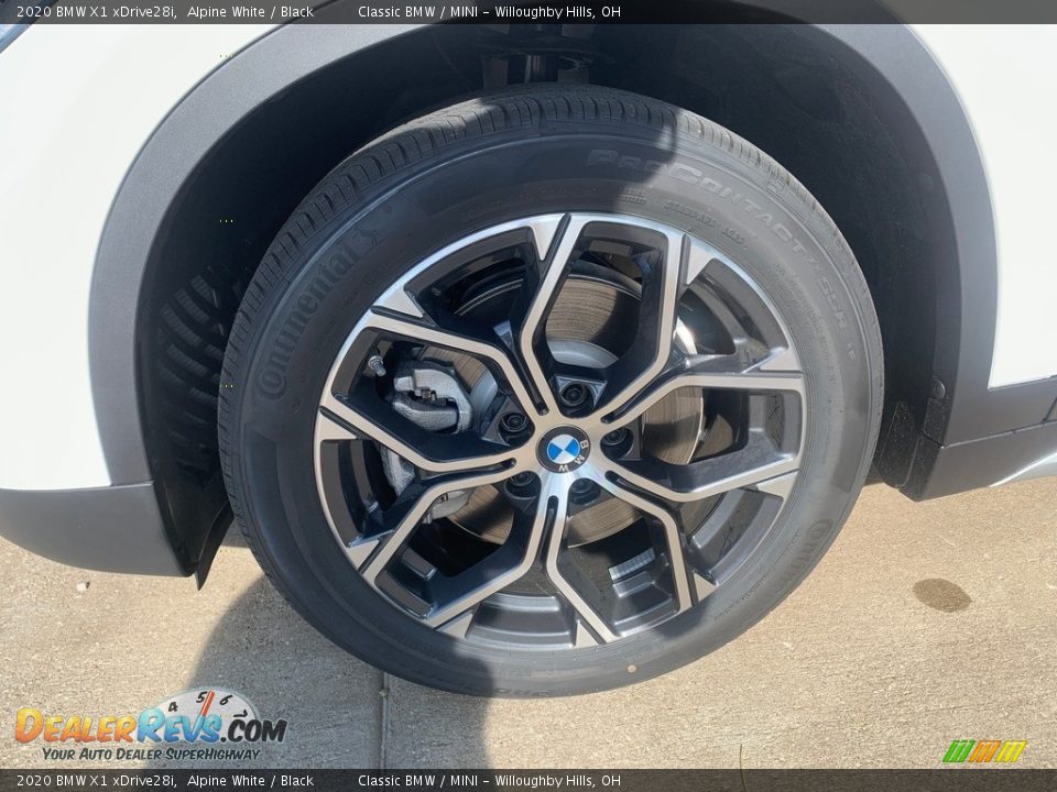 2020 BMW X1 xDrive28i Alpine White / Black Photo #5