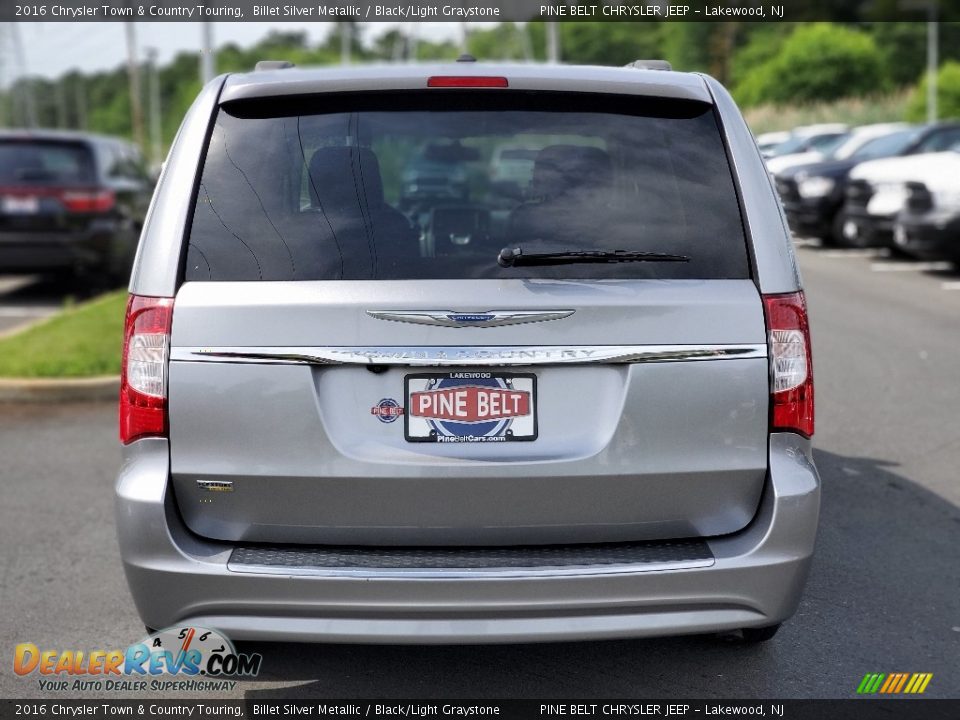 2016 Chrysler Town & Country Touring Billet Silver Metallic / Black/Light Graystone Photo #6