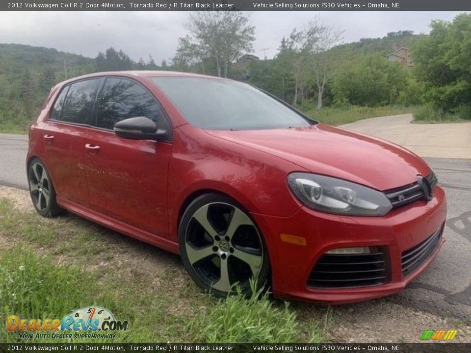 Tornado Red 2012 Volkswagen Golf R 2 Door 4Motion Photo #6