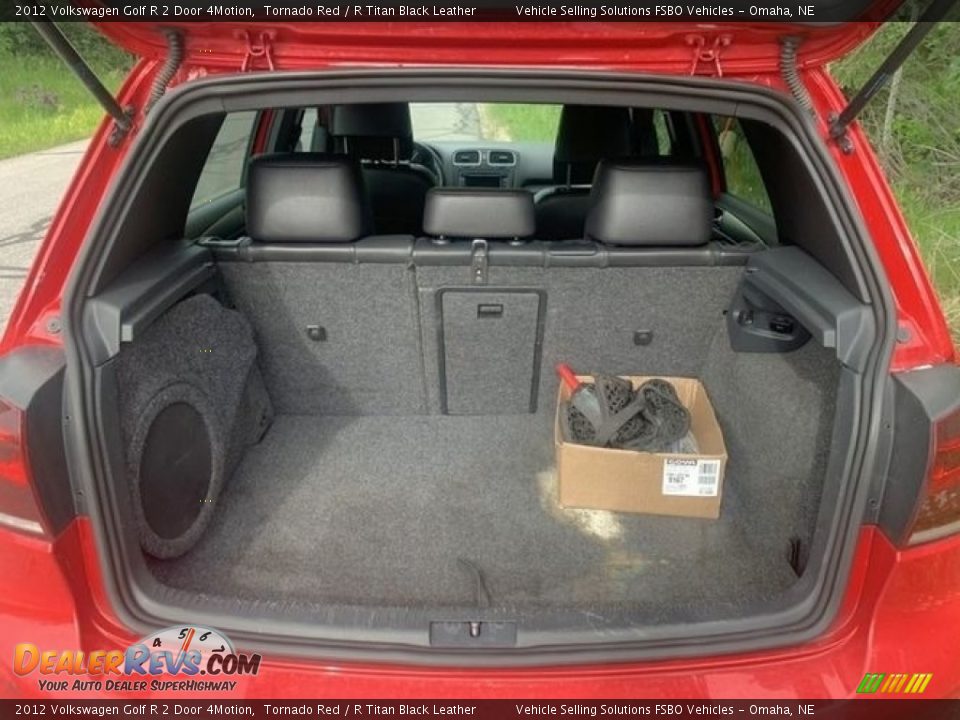 2012 Volkswagen Golf R 2 Door 4Motion Trunk Photo #8