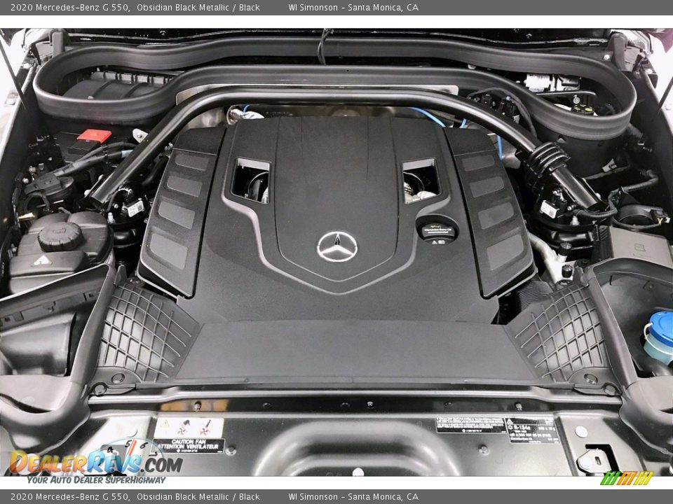 2020 Mercedes-Benz G 550 4.0 Liter DI biturbo DOHC 32-Valve VVT V8 Engine Photo #8