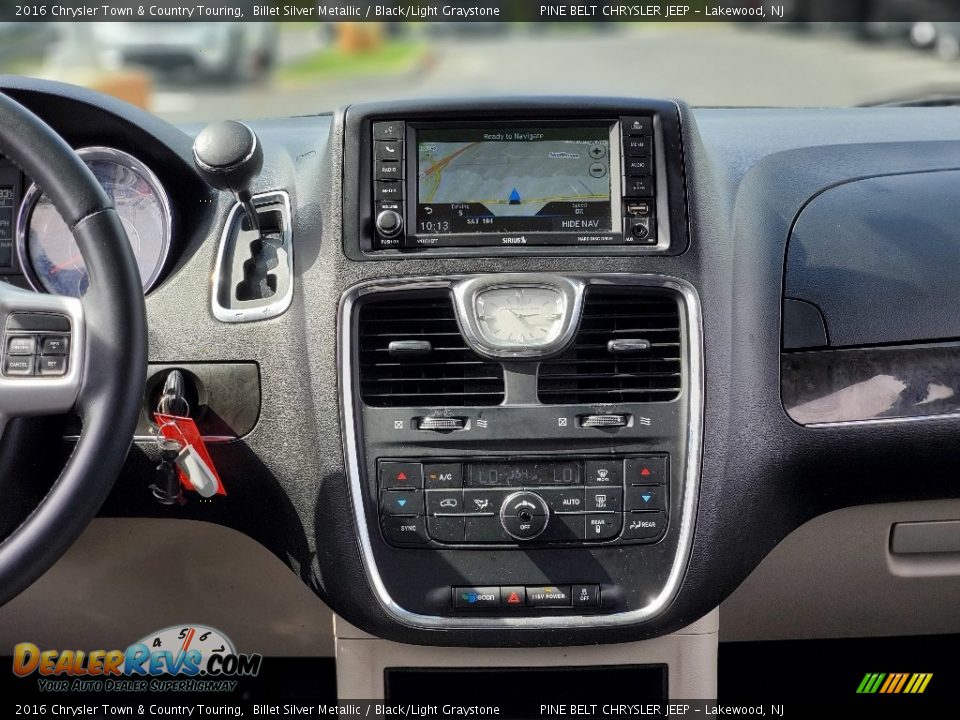 2016 Chrysler Town & Country Touring Billet Silver Metallic / Black/Light Graystone Photo #14